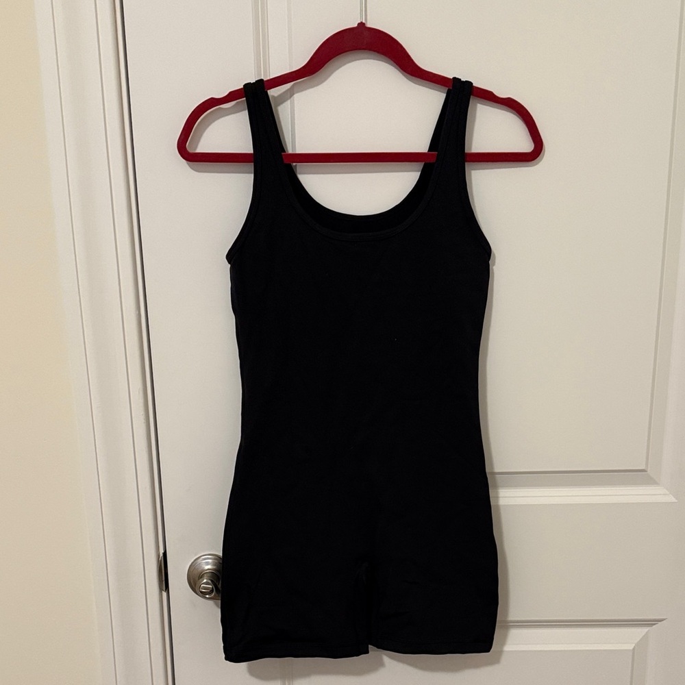 Aritzia Classic Black Sleeveless Jumpsuit